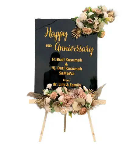Papan Bunga Akrilik Sukadanau